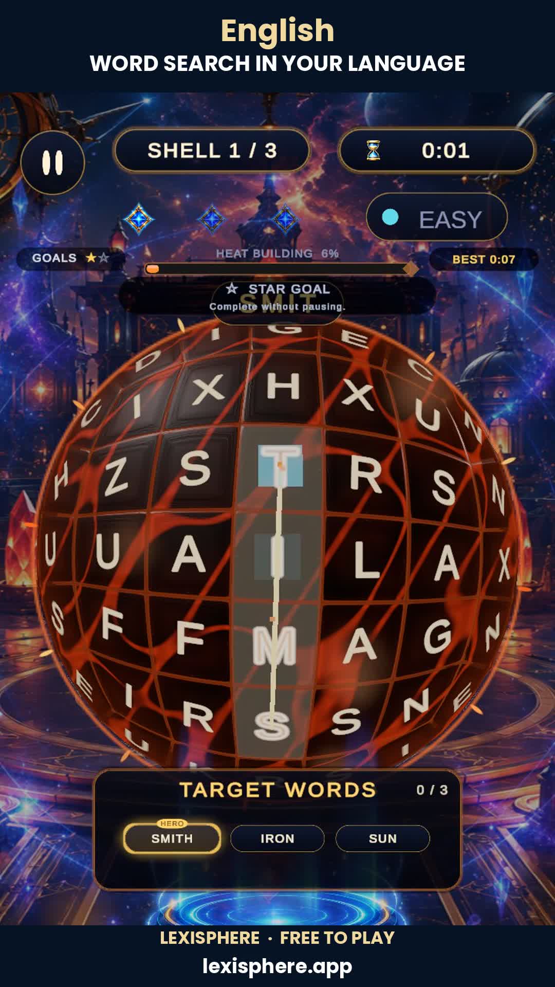 Five languages. A world of words.